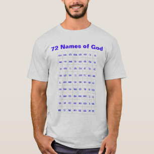 72 Namen des Gottes T-Shirt