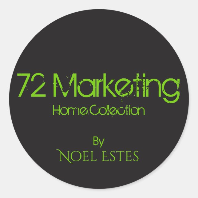 72Marketing Aufkleber (Vorderseite)