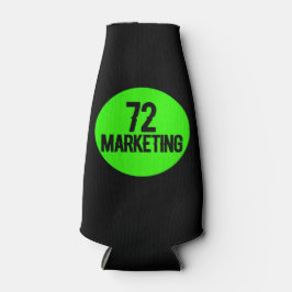 72Marketing Logo koozie Flaschenkühler