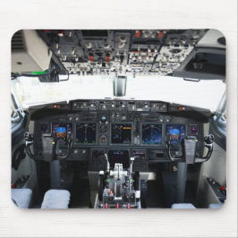 737-800 Flight Deck Mouse Pad Mousepad