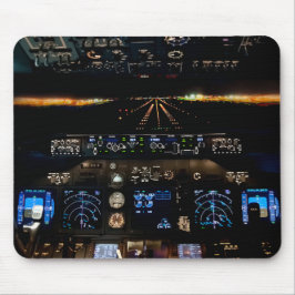 737 Flight Deck Mouse Pad Mousepad