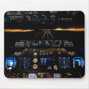 737 Flugdeck-Mauspad Mousepad