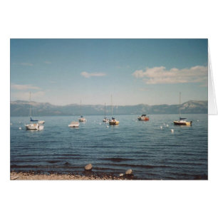 73. Boote am Anker, Lake Tahoe, CA