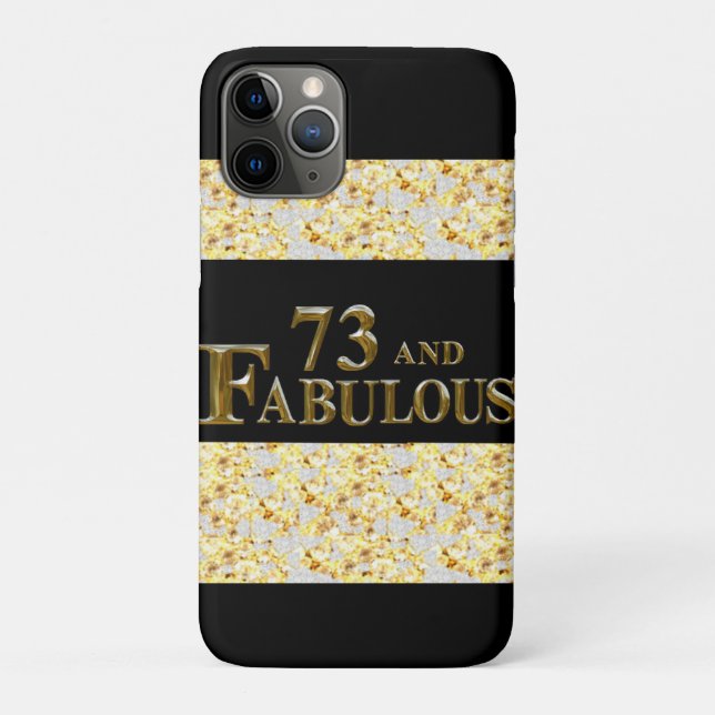 73. Geburtstag Case-Mate iPhone Hülle (Rückseite)