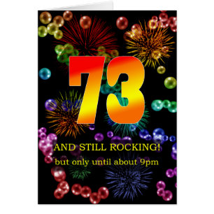 73. Geburtstag noch rocken