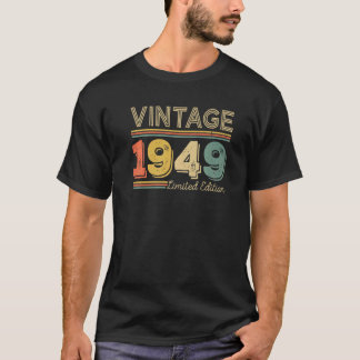 73 Jahre Vintag 1949 73. Geburtstag T-Shirt