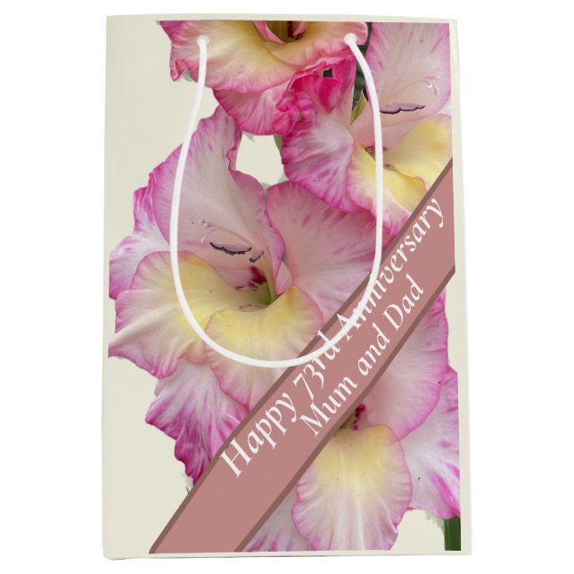 73. Jahrestag Mittlere Geschenktüte (Vorderseite)