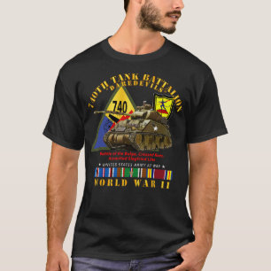 740. Tank Battalion s w Tank w SSI WWII EU SVC