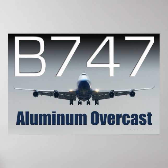 747 ALUMINIUMÜBERSCHUSS POSTER (Vorne)