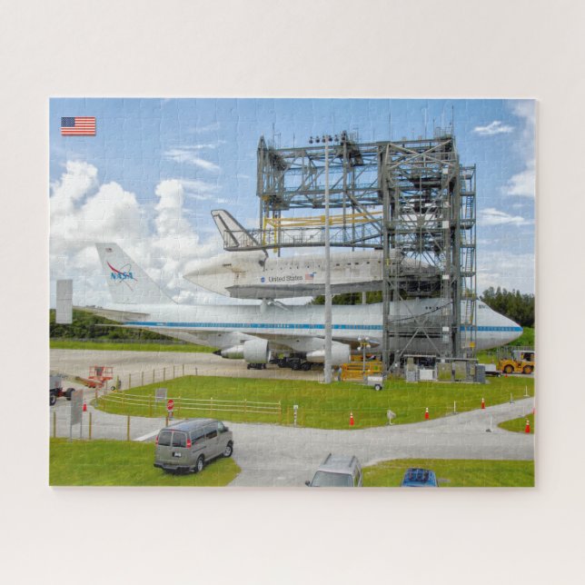 747 RAUMFAHRZEUGE (16 x 20 Zoll) Puzzle (Horizontal)