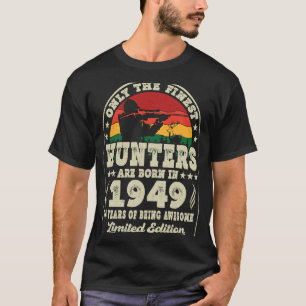 74 Jahre alte Hirschjagdjäger Vintag 1949 74. T-Shirt