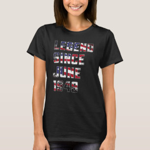74 Jahre alte Legende seit Juni 1948 74. Geburtsta T-Shirt