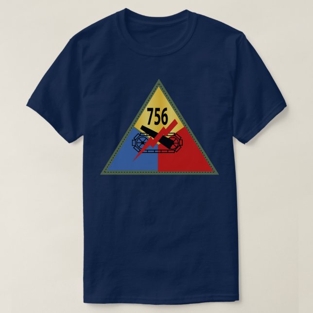 756. Tank-Bataillon SSI x T-Shirt (Design vorne)