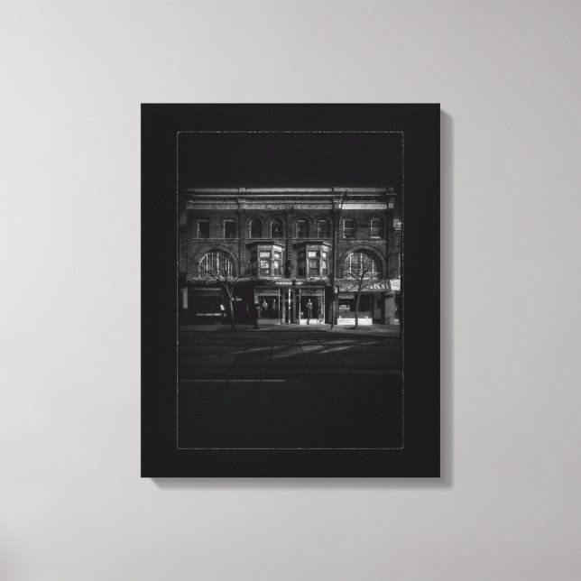 758 - 766 Königin St. E 3 mit Grenze Leinwanddruck (Vorderseite)