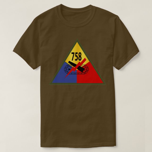 758. Panzerbataillon SSI T-Shirt (Design vorne)