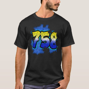 758 Saint Lucia Souvenir Saint Lucia Flag Farben T-Shirt