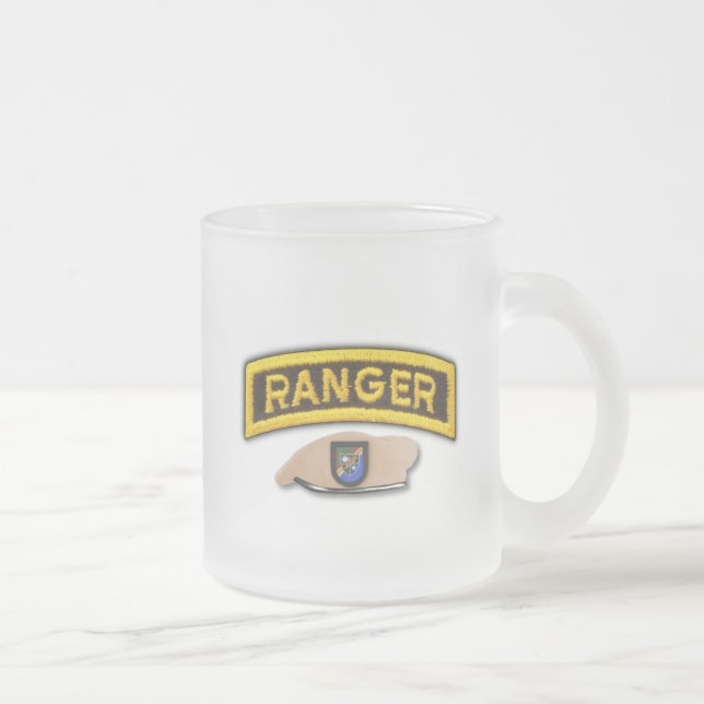 75. Armee im Flugzeug Ranger Veteranen Bier Tasse (Rechts)