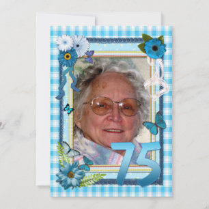 75. Foto Geburtstagsfeier Einladung