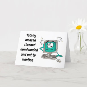 "75." GEBURTSTAG-COMPUTER KARTE