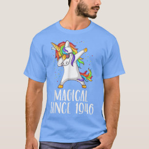 75. Geburtstag, Einhorndab, Magisch seit 1946 T-Shirt
