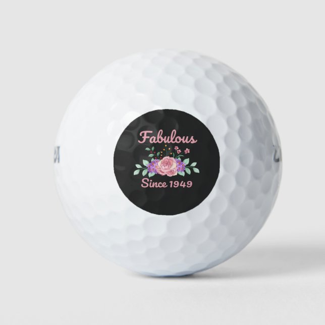 75. Geburtstag Golfball (Vorderseite)
