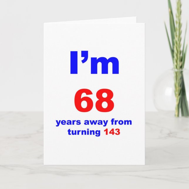 75 Geburtstag Karte (Vorderseite)