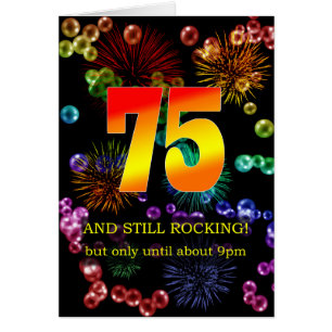 75. Geburtstag noch rocken