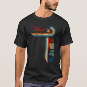 75. Geburtstag Vater Mama 75 Jahre alter Retro Vin T-Shirt