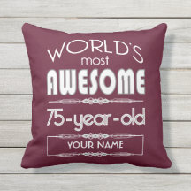 75. Geburtstag Welten Bester Fabelhafter Dunkler R