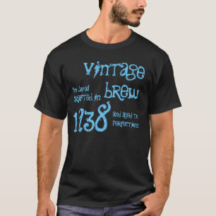 75. Geburtstags-Geschenk1938 Vintager Brew-Name V8 T-Shirt