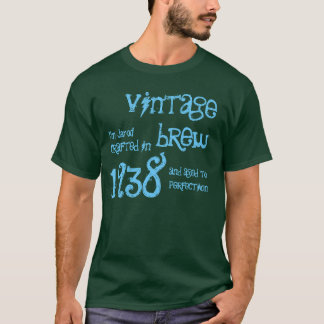 75. Geburtstagsgeschenk 1938 Vintage Brew Name V9 T-Shirt