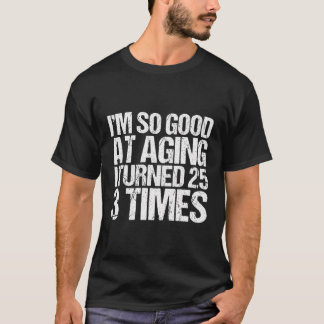 75 Jahre alt 1945 B Tag Geschenk Funny 75. Geburts T-Shirt