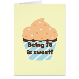75 Jahre alt ist T - Shirt und Geschenke zum Gebur