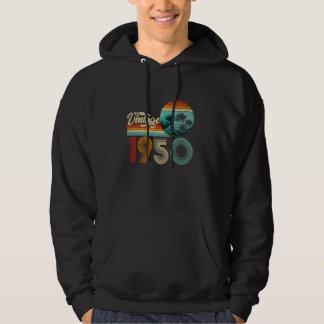 75 Jahre alte Geschenke Vintage Geboren 1950 75. G Hoodie