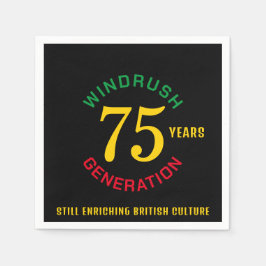 75 Jahre Windrush Serviette