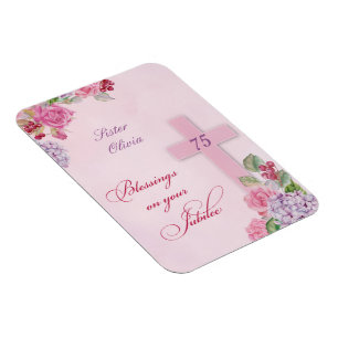 75. Jahrestag des religiösen Lebens katholische Nu Magnet