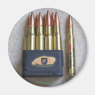 75. Ranger Patch veteran ww2 Magnet Garand m1