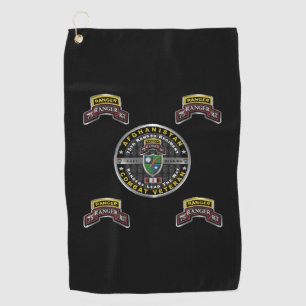 75. Ranger Regiment Afghanistan Veteran  Golfhandtuch