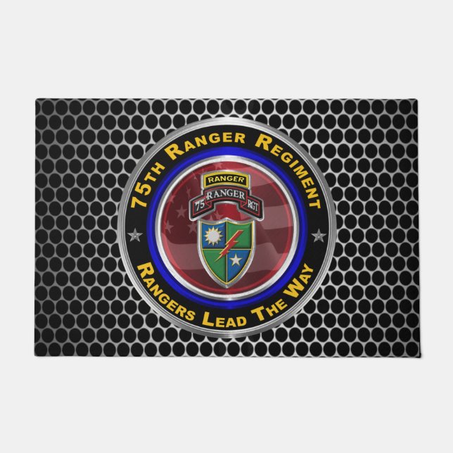 75. Ranger Regiment  Fußmatte (Vorderseite)