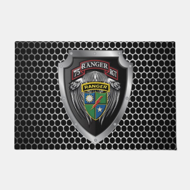 75. Ranger Regiment  Fußmatte (Vorderseite)