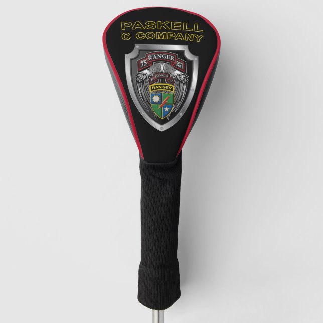 75. Ranger-Regiment  Golf Headcover (Vorderseite)