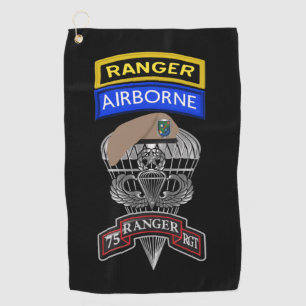 75. Ranger-Regiment  Golfhandtuch
