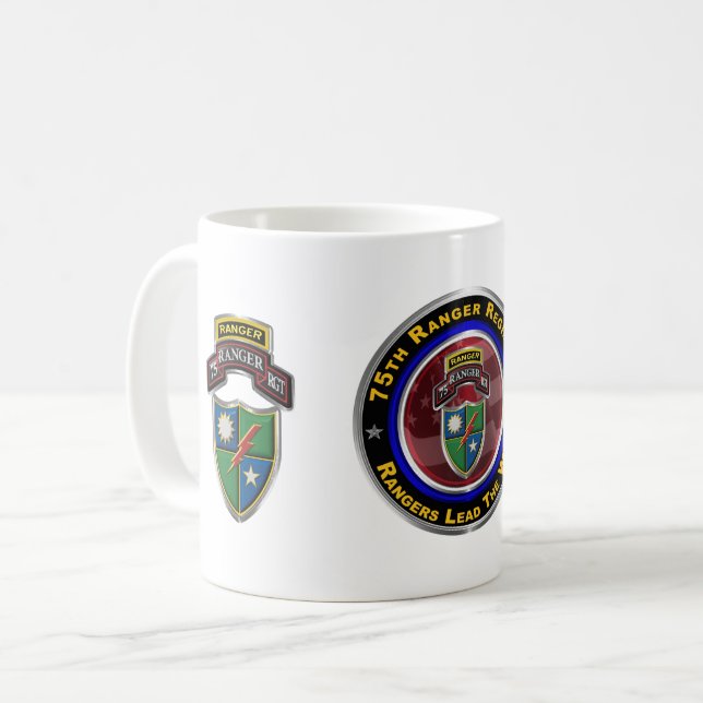 75. Ranger Regiment  Kaffeetasse (Vorderseite Links)