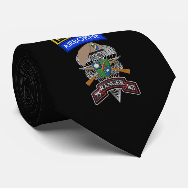 75. Ranger-Regiment Krawatte (Gerollt)