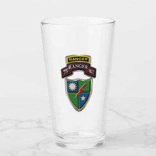 75. Ranger-Regiment Tab Scroll & Patch Glas