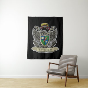 75. Ranger Regiment Tapestry Wandteppich