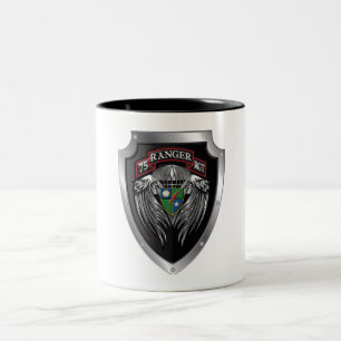 75. Ranger-Regimentsrolle Magnificent Zweifarbige Tasse