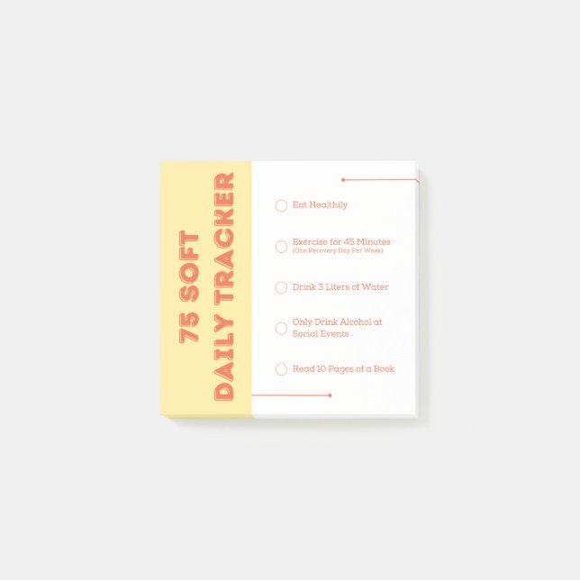 75 Soft Post-it®-Hinweise Post-it Klebezettel (Vorderseite)