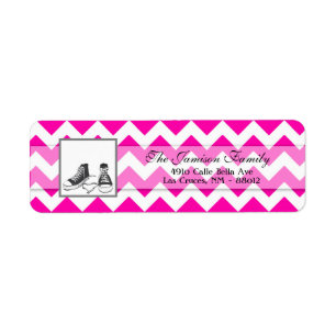 .75"x2.25" Rücksendeadress-Aufkleber Teenager-Snea