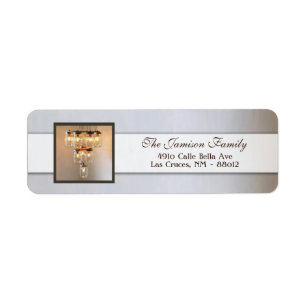 .75"x2.25" Rücksendeadresse Label Mason Jar Chande